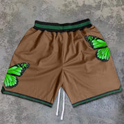Butterfly Personality Pattern Street Retro Sports Shorts