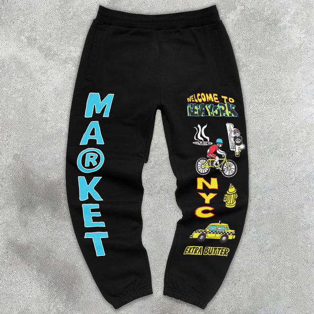 Casual travel around the world dream sports home outdoor street trousers