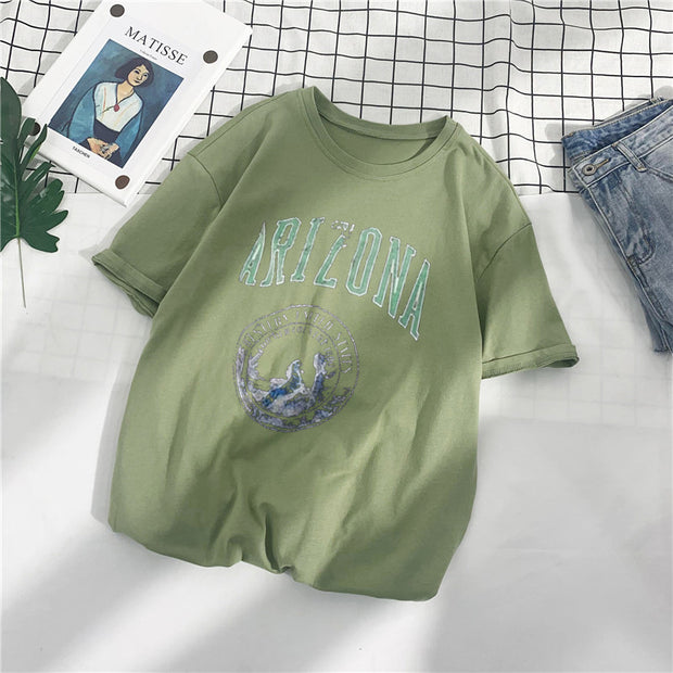 Sports street fashion short sleeve T-shirt