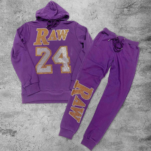 Leisure sports no. 24 hoodie and pants home set