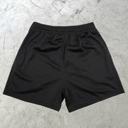 Casual Smile Pattern Street Mesh Shorts