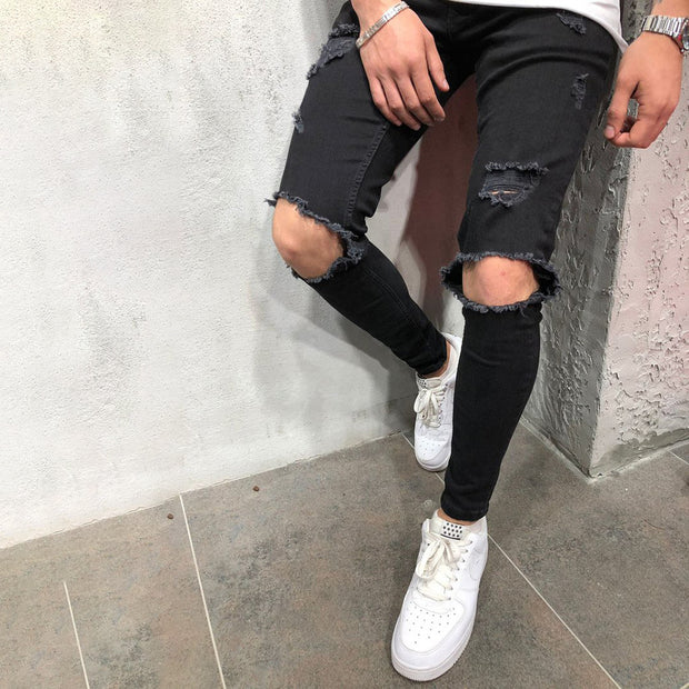 Men's ripped jeans