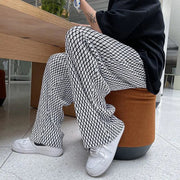 Street fashion brand ice silk wide-leg hip-hop drape pants