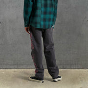 Dark Graffiti Straight Loose Sports Casual Pants Jeans