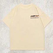 ADS Letter Tiger Pattern Graphic Tee