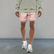 Sakura Pink Mesh Street Shorts