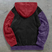 Contrast Naruto Casual Plush Hoodies