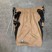 Tide brand retro casual printed personality shorts