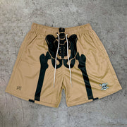 Tide brand retro casual printed personality shorts