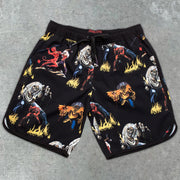 Statement Street Style Printed Casual Shorts