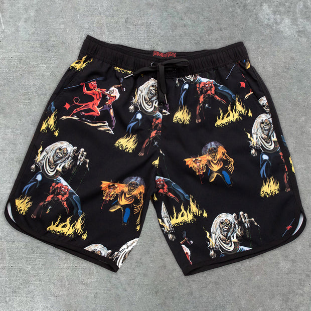 Statement Street Style Printed Casual Shorts