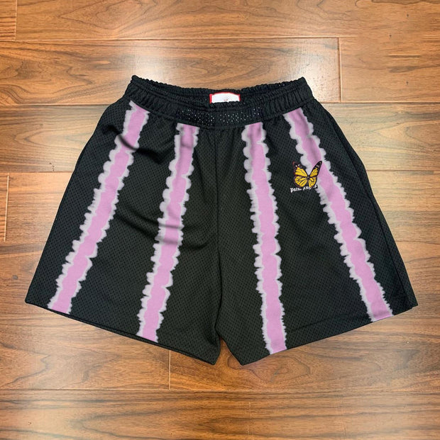 Street striped butterfly trend shorts