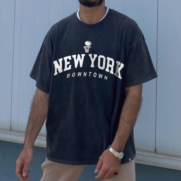 New York Print Short Sleeve T-Shirt
