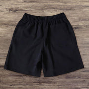 Fashion printed sports casual pants trendy loose straight leg pants