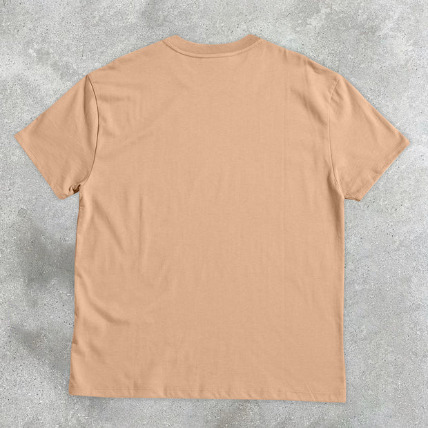 Astronaut Swing Retro Print Short Sleeve T-Shirt