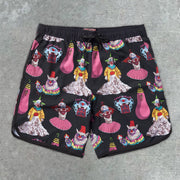 Personalized Street Style Printed Fashion Casual Shorts