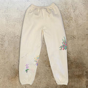 College style casual men's printed basic trousers