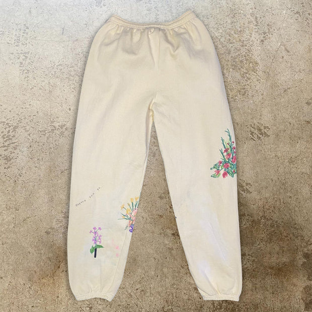 College style casual men's printed basic trousers