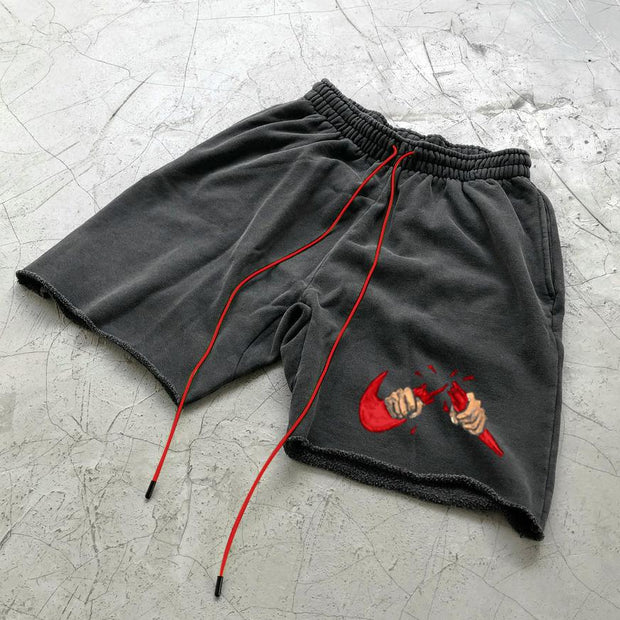 Personalized print street shorts