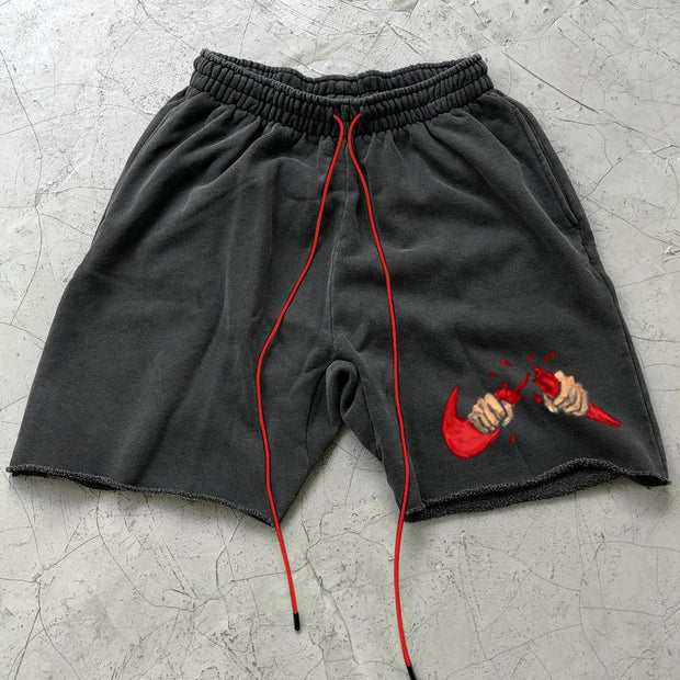Personalized print street shorts