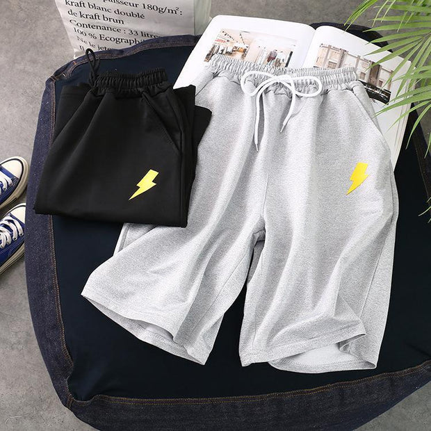 Loose trend all-match straight-leg sports pants