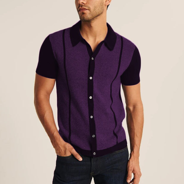 Chronological duplex polo shirt