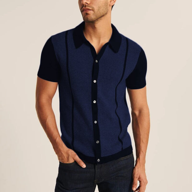 Chronological duplex polo shirt