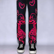 Casual man ghost love is not yet street jeans