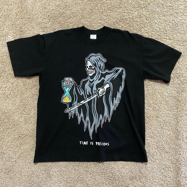 Skull print T-shirt