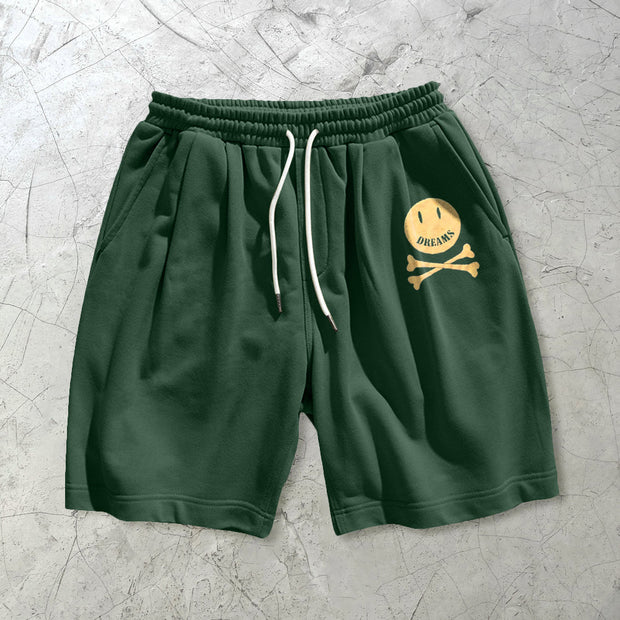 Fashion trend print pattern design sports shorts