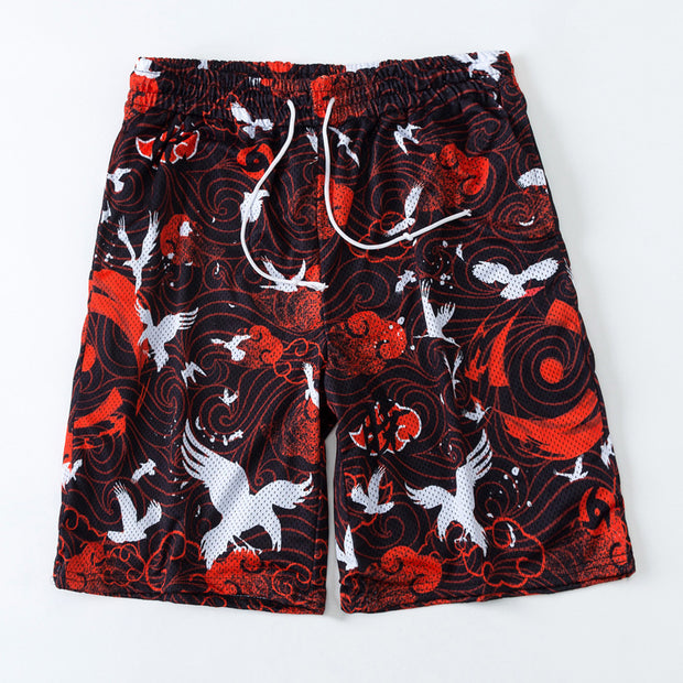 Casual personality beach pants loose casual shorts