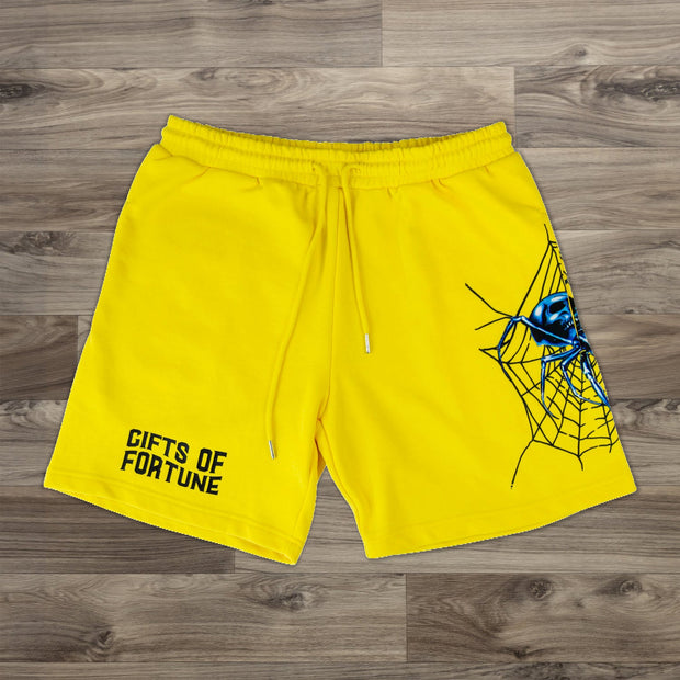 men's fashion print preppy sports shorts