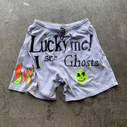 Personalized casual printed shorts men