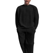 Men's Fashion Knitted Loose Casual Suits