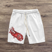 Sports street print fashion shorts