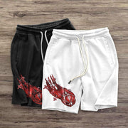 Sports street print fashion shorts
