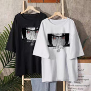 Cartoon element creative short-sleeved t-shirt loose