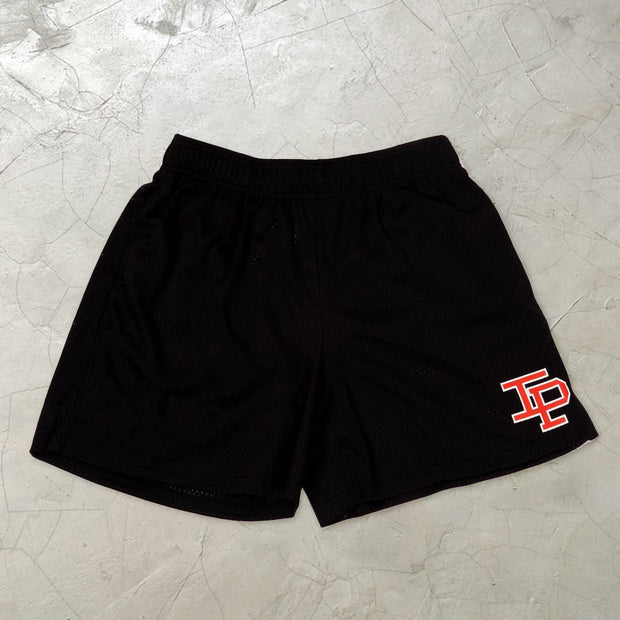 Personalized printed mesh shorts
