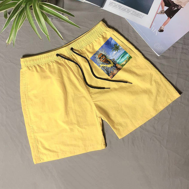Fashion retro Hawaiian shorts