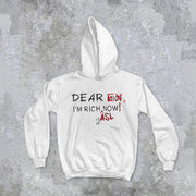 Fashion printed long-sleeved hoodie
