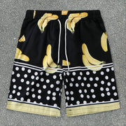 Casual Beach Trend Brand Loose Short Sleeve Shirt Shorts Suit