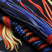 Tide brand casual Indian pattern short-sleeved shirt suit