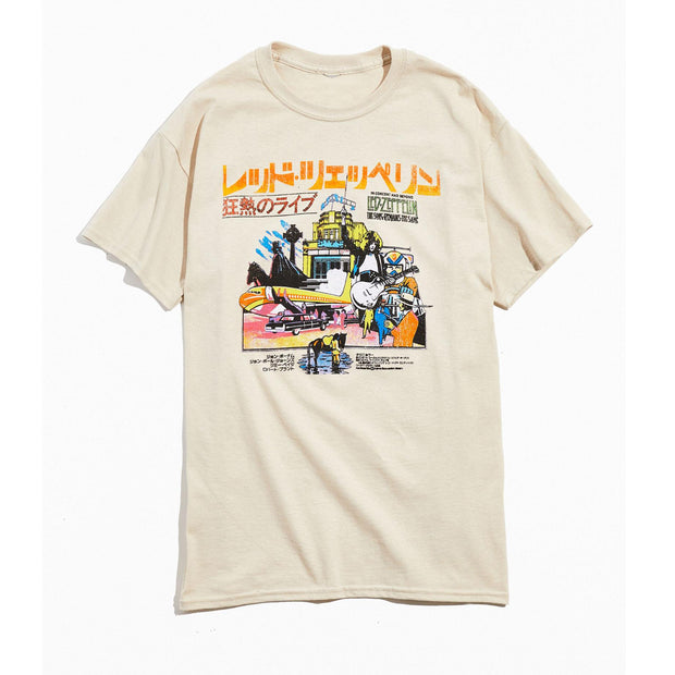 Printed men's loose T-shirt