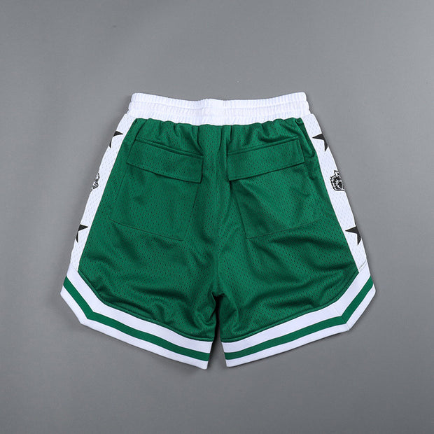 Men's mesh fitness sports shorts