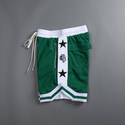 Men's mesh fitness sports shorts