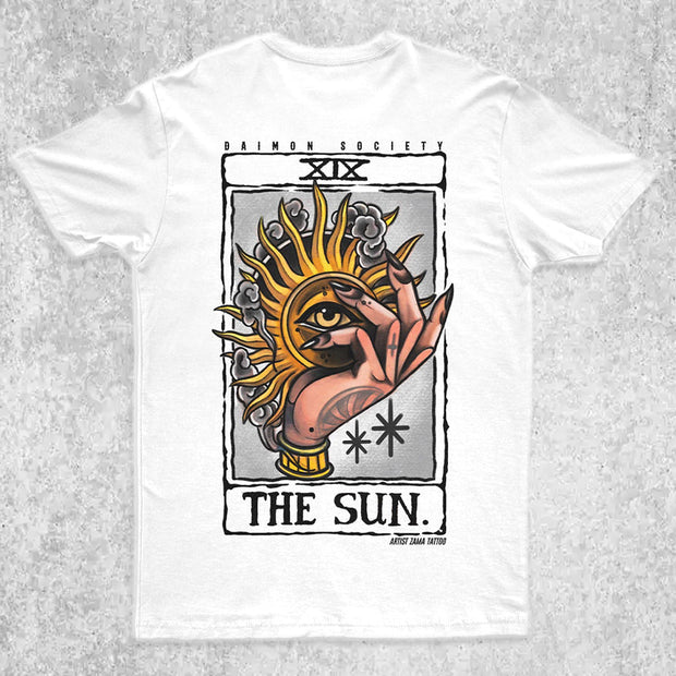 THE SUN Printed Short Sleeve T-Shirt
