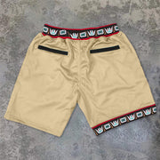 Trend Pattern Casual Retro Street Sports Shorts