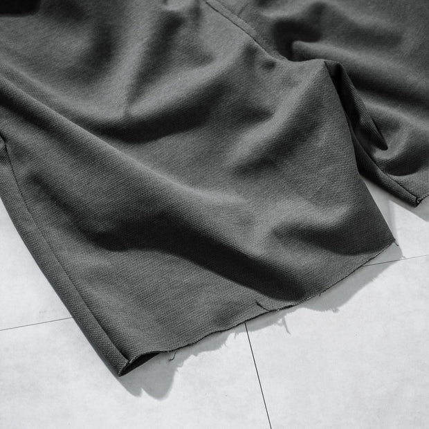 Retro fashion casual loose sports shorts loose edge design