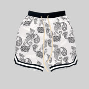 Cashew Flower Loose Tide Brand Five Points Casual Sports Pants
