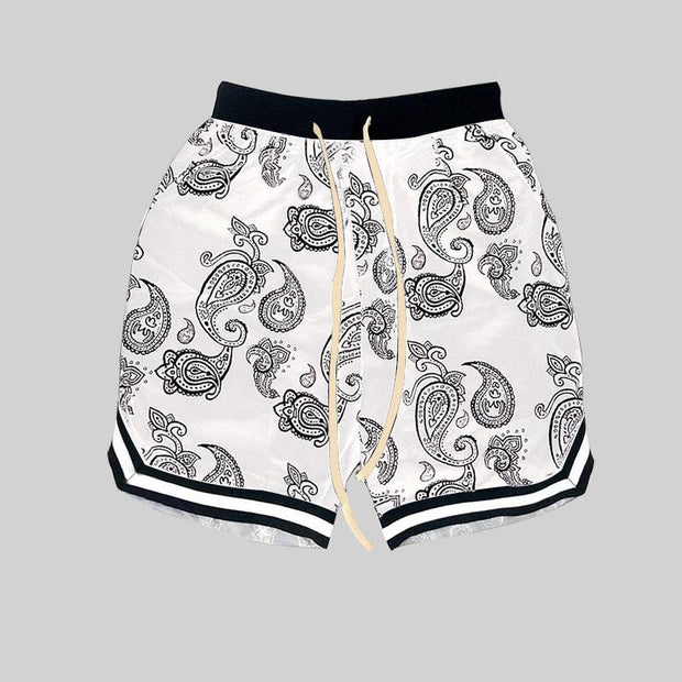 Cashew Flower Loose Tide Brand Five Points Casual Sports Pants